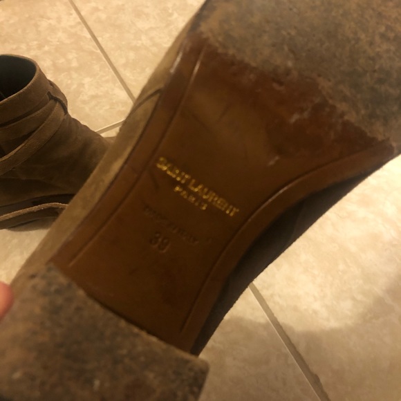 YSL Yves Saint Laurent Wyatt boots - Picture 4 of 4